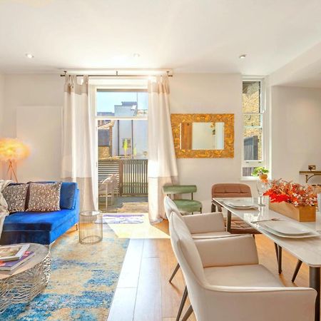 Designer Victorian Flat With Large Terrace Apartment ลอนดอน ภายนอก รูปภาพ