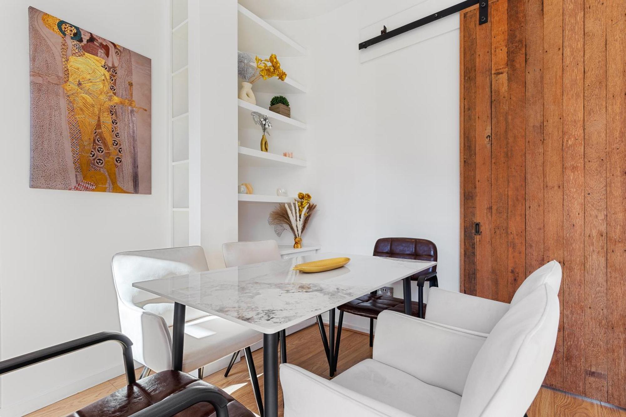 Designer Victorian Flat With Large Terrace Apartment ลอนดอน ภายนอก รูปภาพ