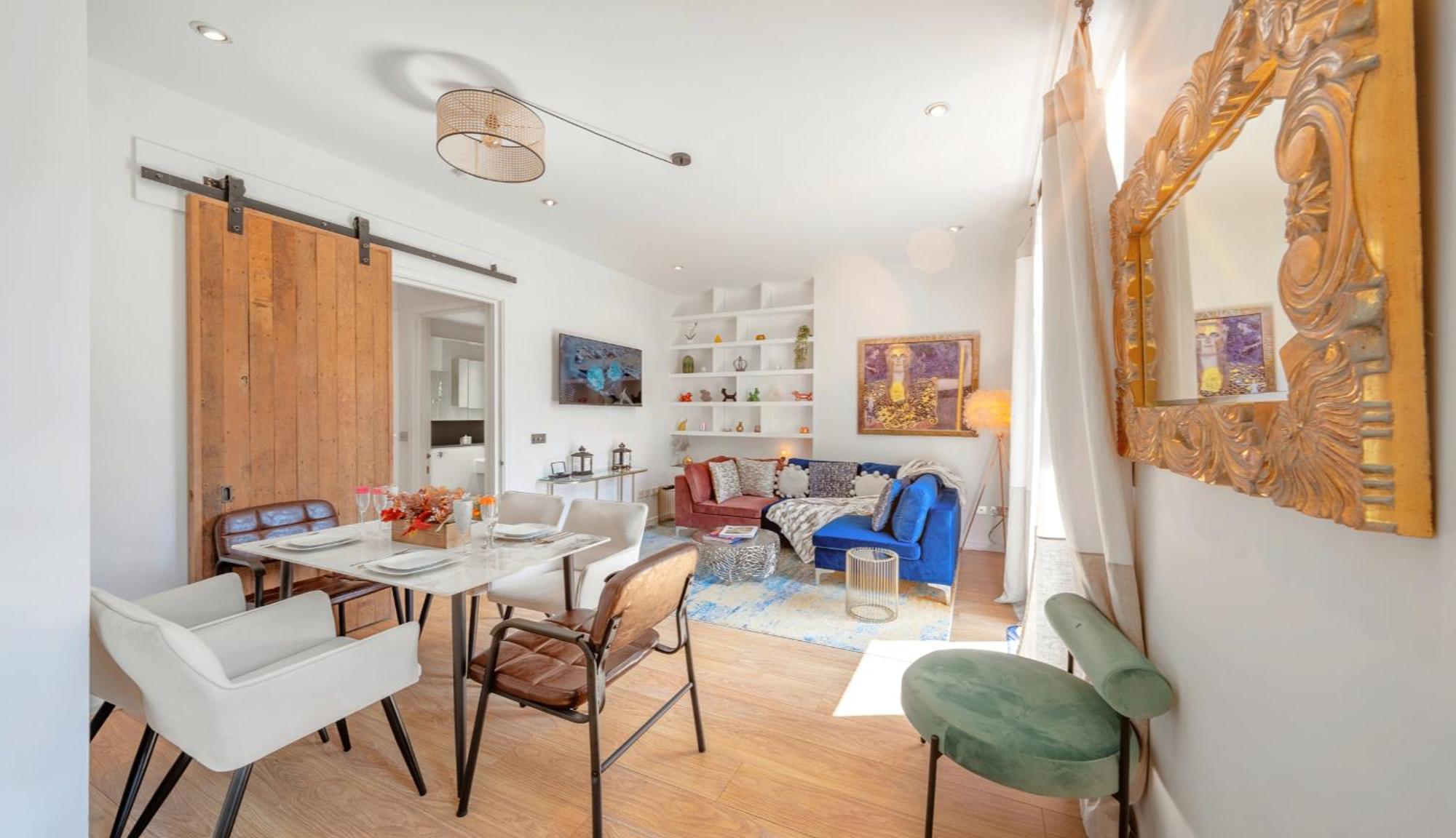 Designer Victorian Flat With Large Terrace Apartment ลอนดอน ภายนอก รูปภาพ