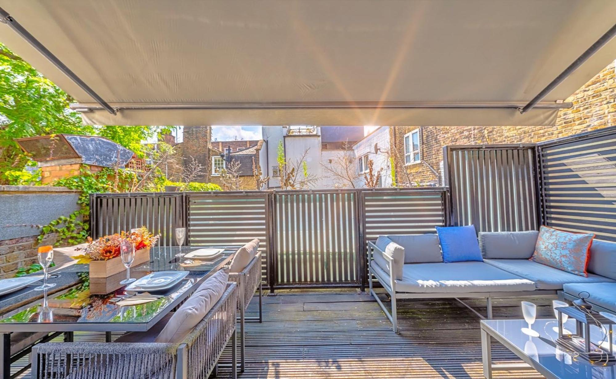 Designer Victorian Flat With Large Terrace Apartment ลอนดอน ภายนอก รูปภาพ