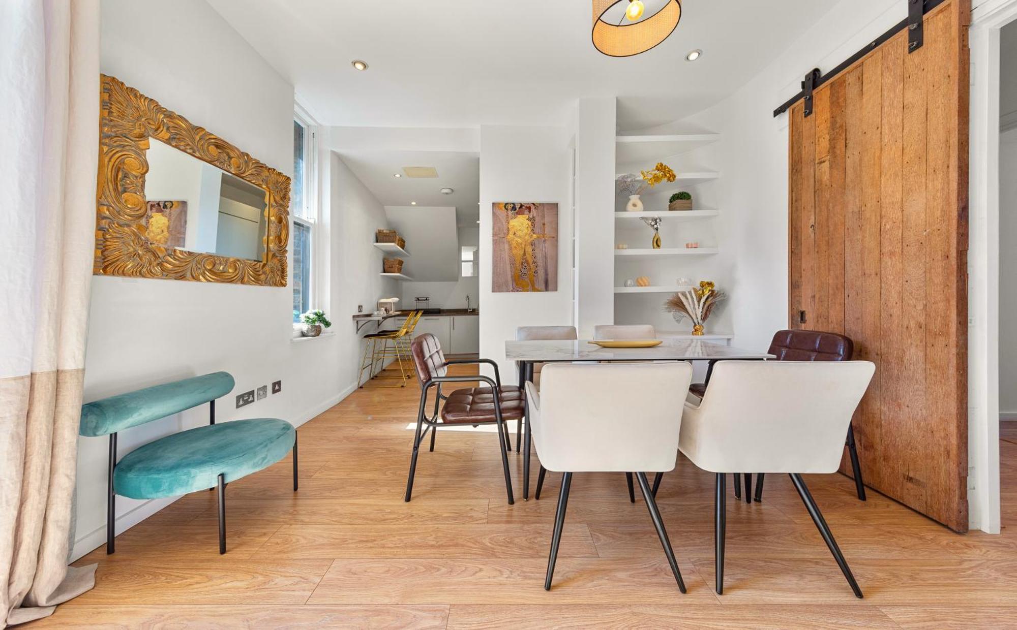 Designer Victorian Flat With Large Terrace Apartment ลอนดอน ภายนอก รูปภาพ